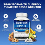 Magnesio Complex: Apoya la salud celular y el bienestar diario causado por el estrés ✨