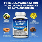 Magnesio Complex: Apoya la salud celular y el bienestar diario causado por el estrés ✨