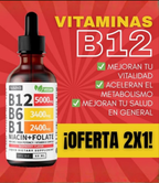 Vitamina B12+ B6 + B1 : Apoya al Sistema Nervioso y Claridad Mental ✨