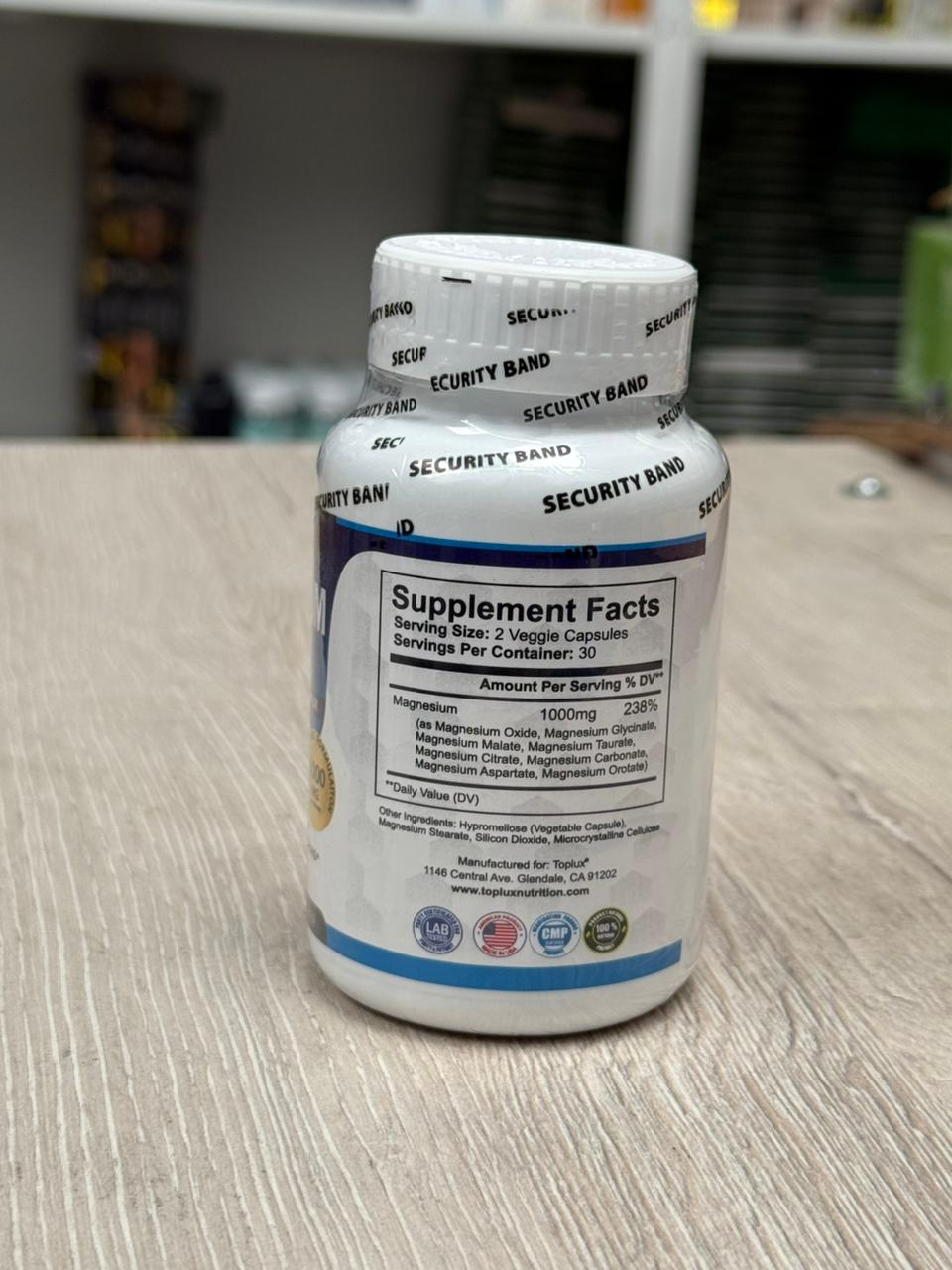 Magnesio Complex: Apoya la salud celular y el bienestar diario causado por el estrés ✨